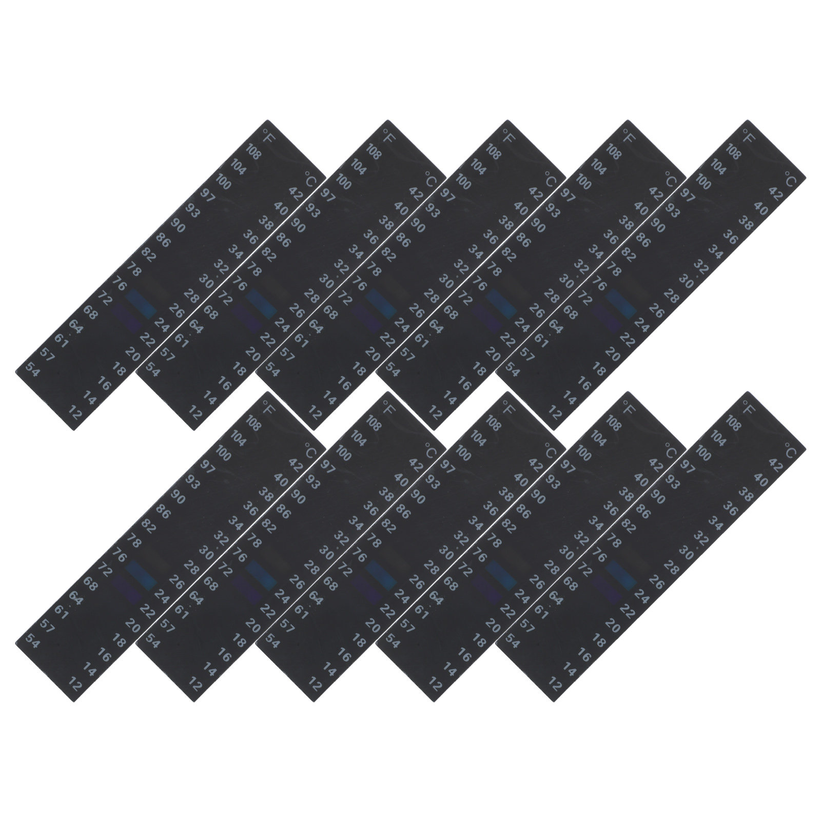 10Pcs Brewing Liquid Crystal T - Temperature Strip Thermometer ulasan dan harga