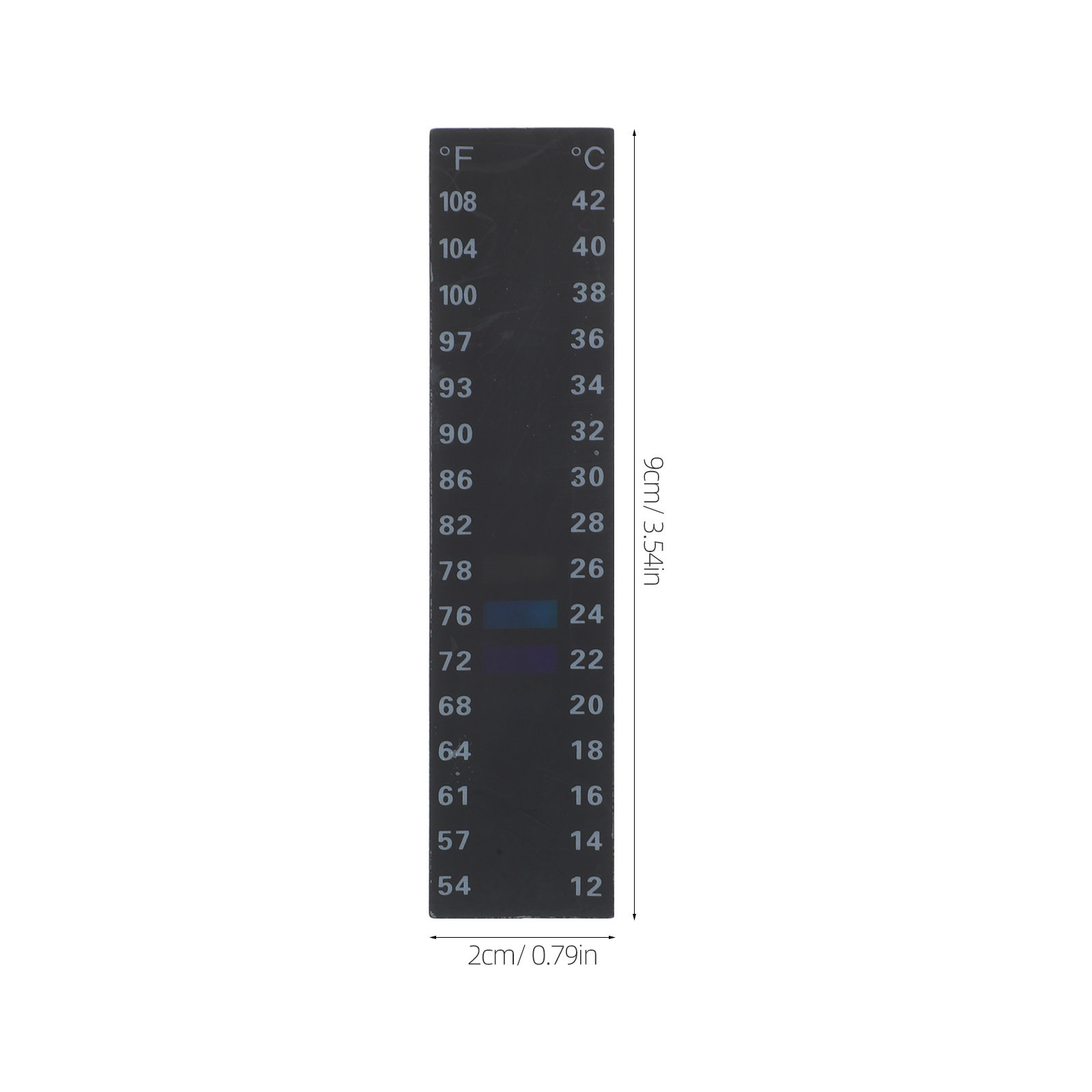 10Pcs Brewing Liquid Crystal T - Temperature Strip Thermometer ulasan dan harga