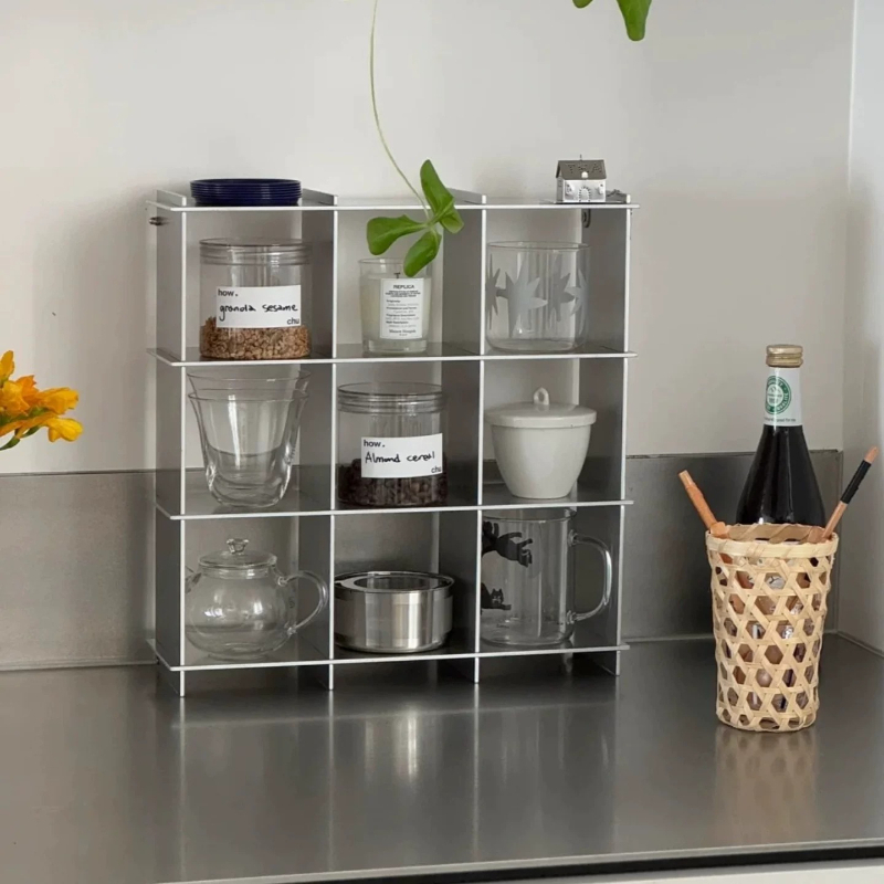Minimalist Aluminum Alloy Coun - Coffee Equipment Rack ulasan dan harga