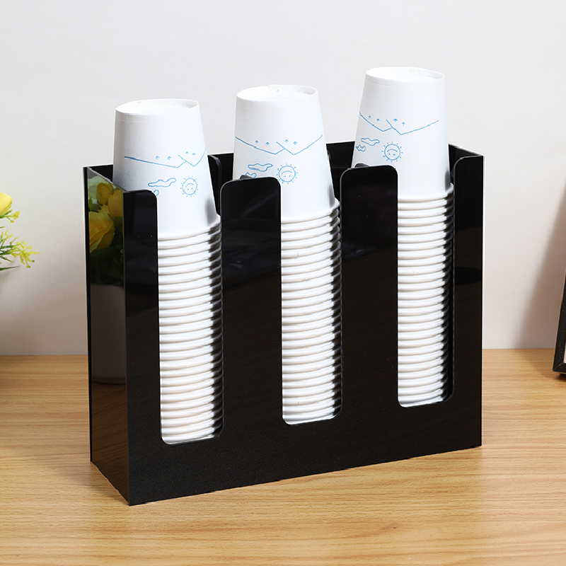 Acrylic Storage Cup Holder Dis - Coffee Equipment Rack ulasan dan harga