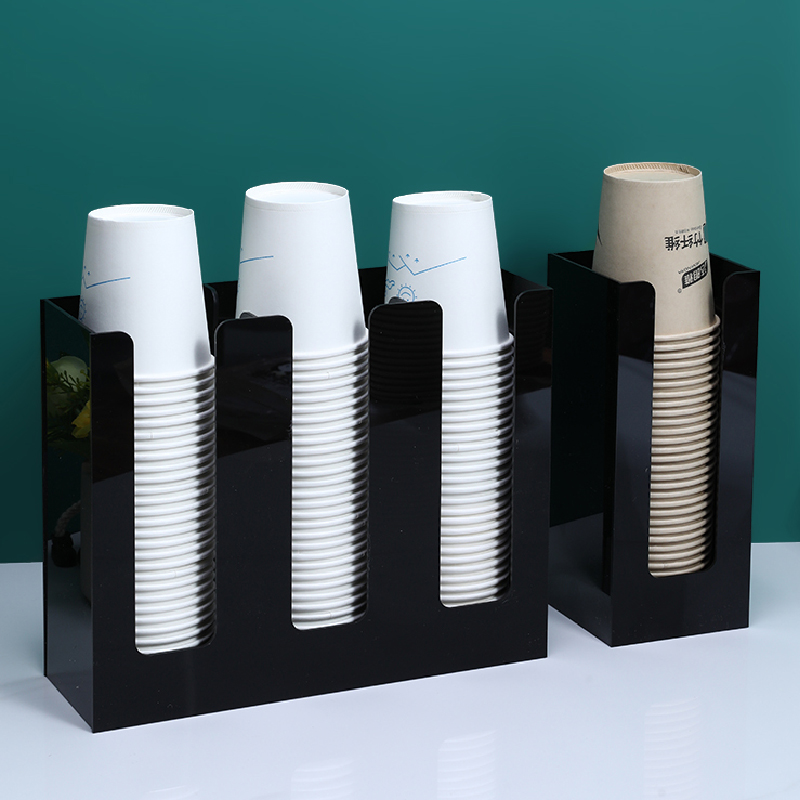 Acrylic Storage Cup Holder Dis - Coffee Equipment Rack ulasan dan harga