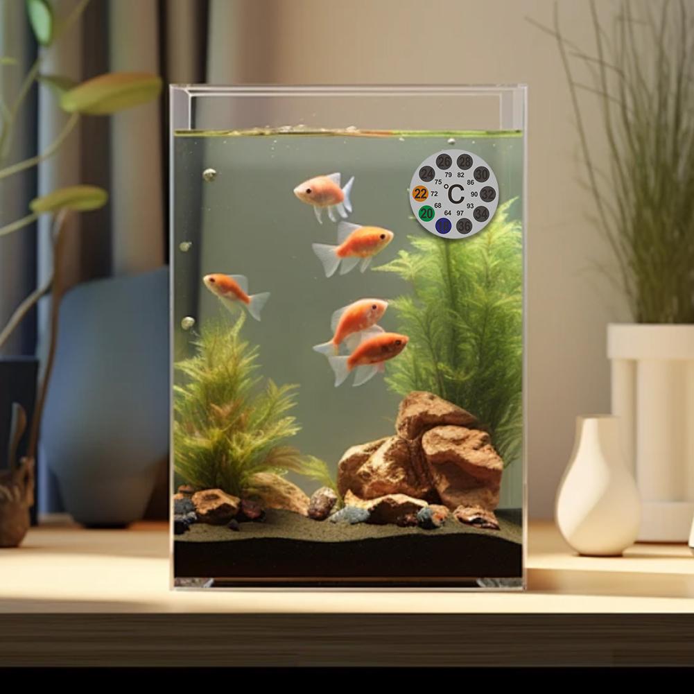 Aquarium Thermometer Sticker F - Temperature Strip Thermometer ulasan dan harga