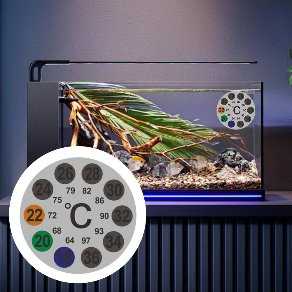 Aquarium Thermometer Sticker F - Temperature Strip Thermometer ulasan dan harga