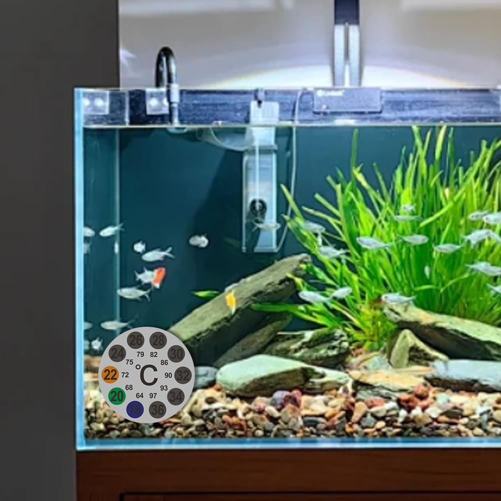 Aquarium Thermometer Sticker F - Temperature Strip Thermometer ulasan dan harga