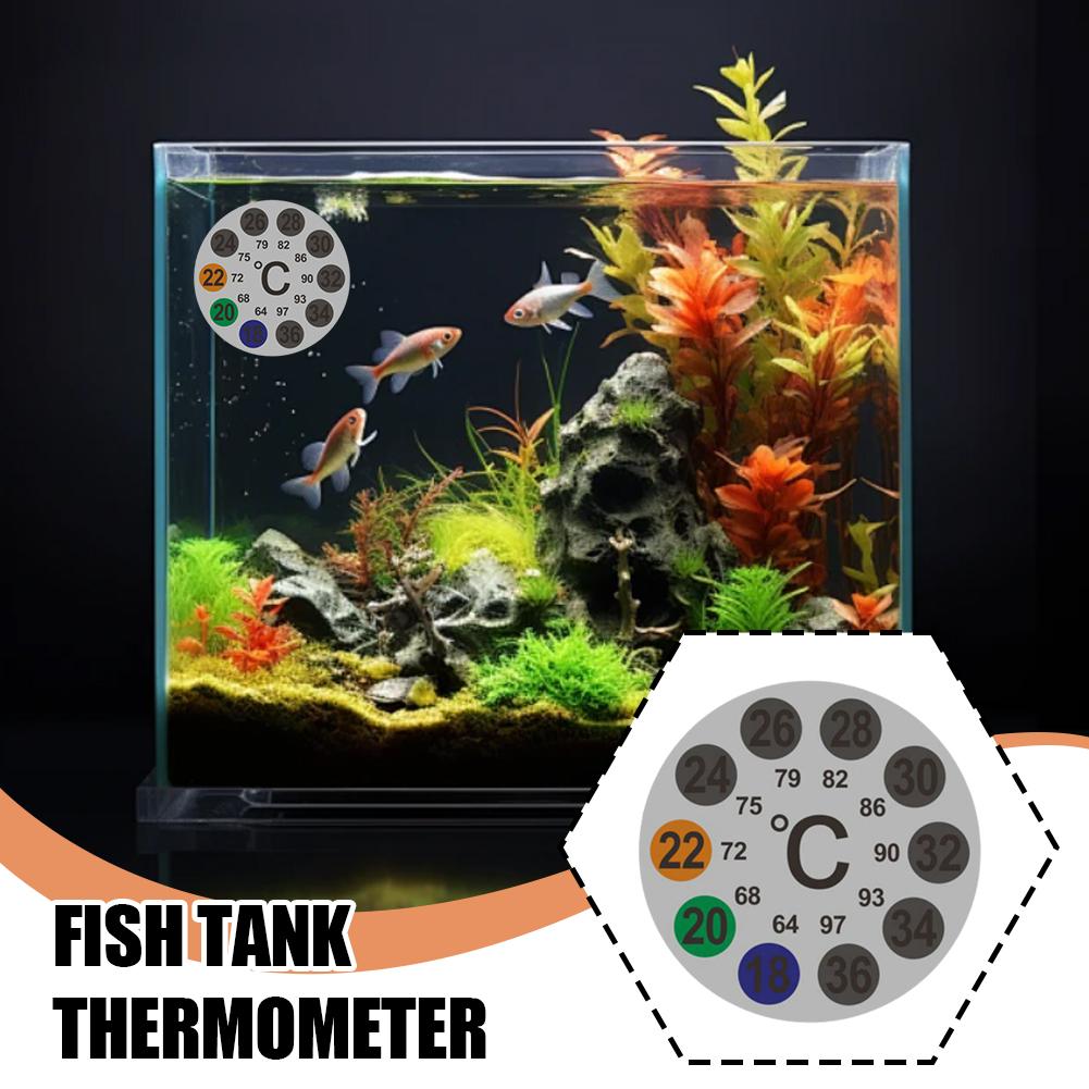 Aquarium Thermometer Sticker F - Temperature Strip Thermometer ulasan dan harga