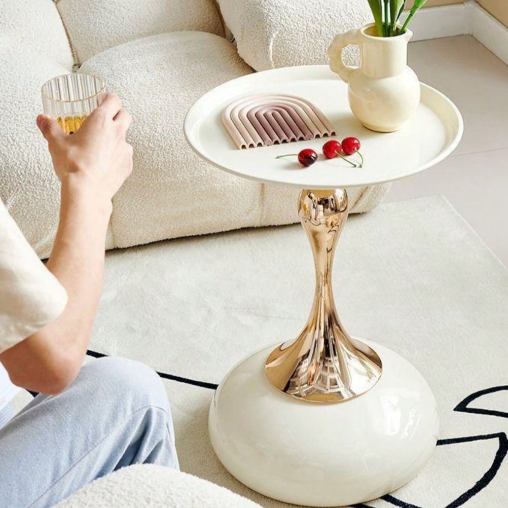 Nordic Sofa Side Table High-en - Coffee Equipment Rack ulasan dan harga