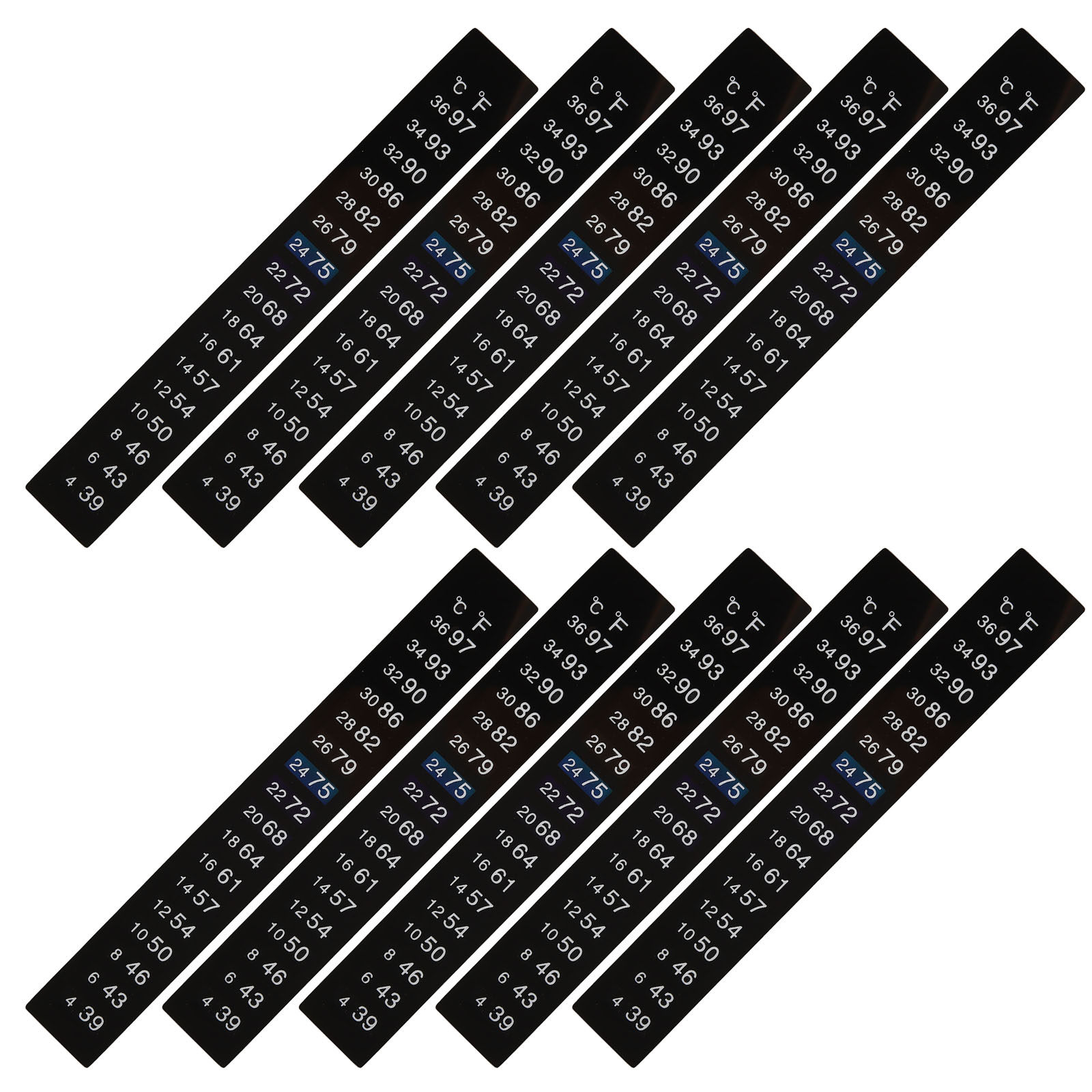 10Pcs Fermentation Thermometer - Temperature Strip Thermometer ulasan dan harga