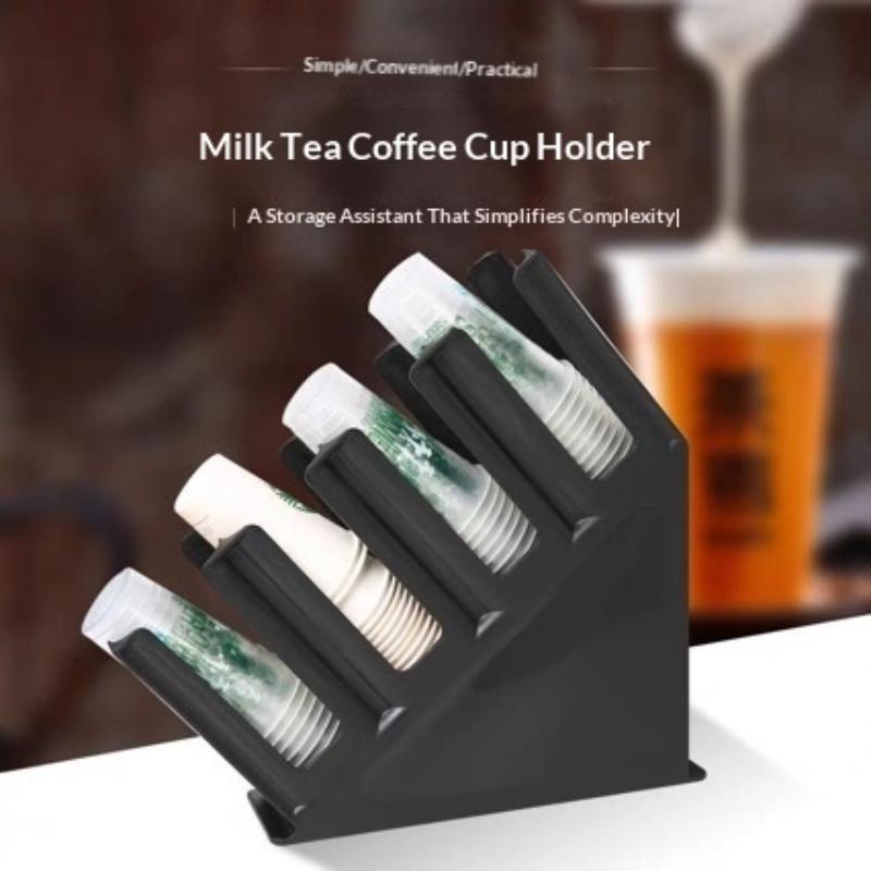 New·Plastic Paper Cup Storage  - Coffee Equipment Rack ulasan dan harga