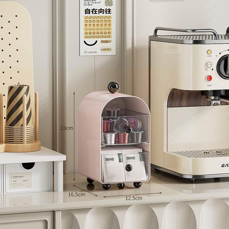 Creamy Coffee Capsule Organize - Coffee Equipment Organizer ulasan dan harga