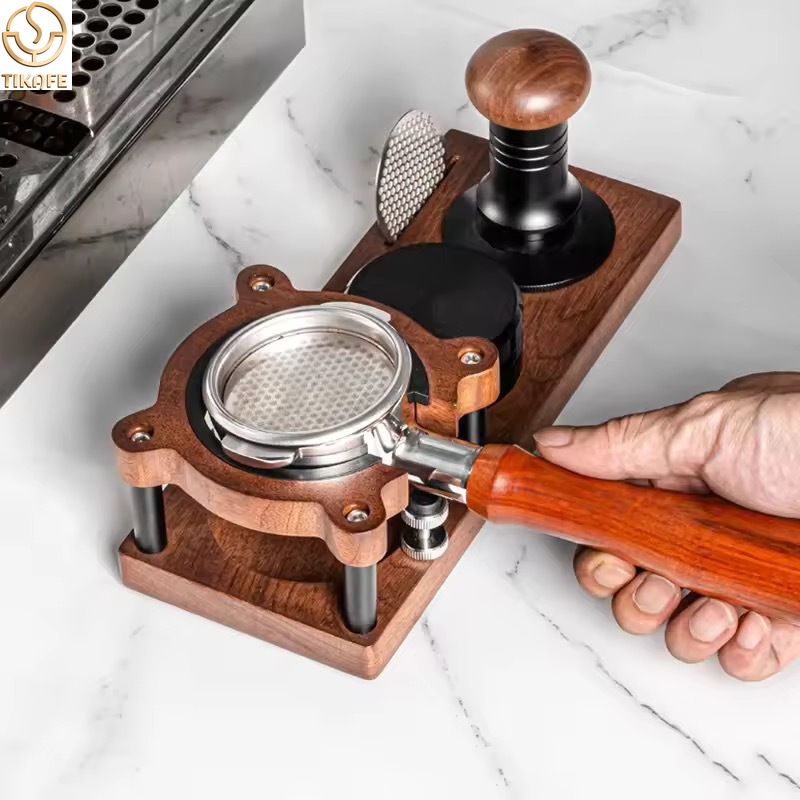 51/53/58mm Wood Espresso Tampe - Coffee Equipment Organizer ulasan dan harga