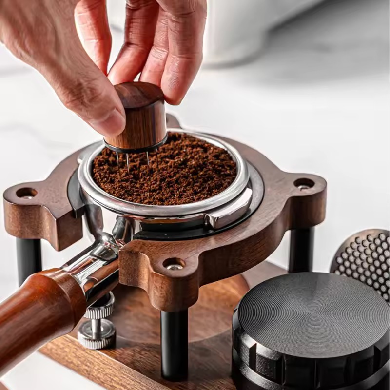 51/53/58mm Wood Espresso Tampe - Coffee Equipment Organizer ulasan dan harga