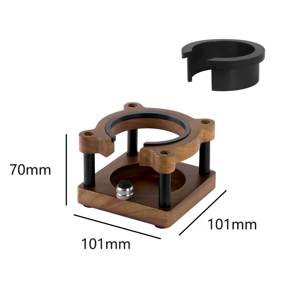 51/53/58mm Wood Espresso Tampe - Coffee Equipment Organizer ulasan dan harga