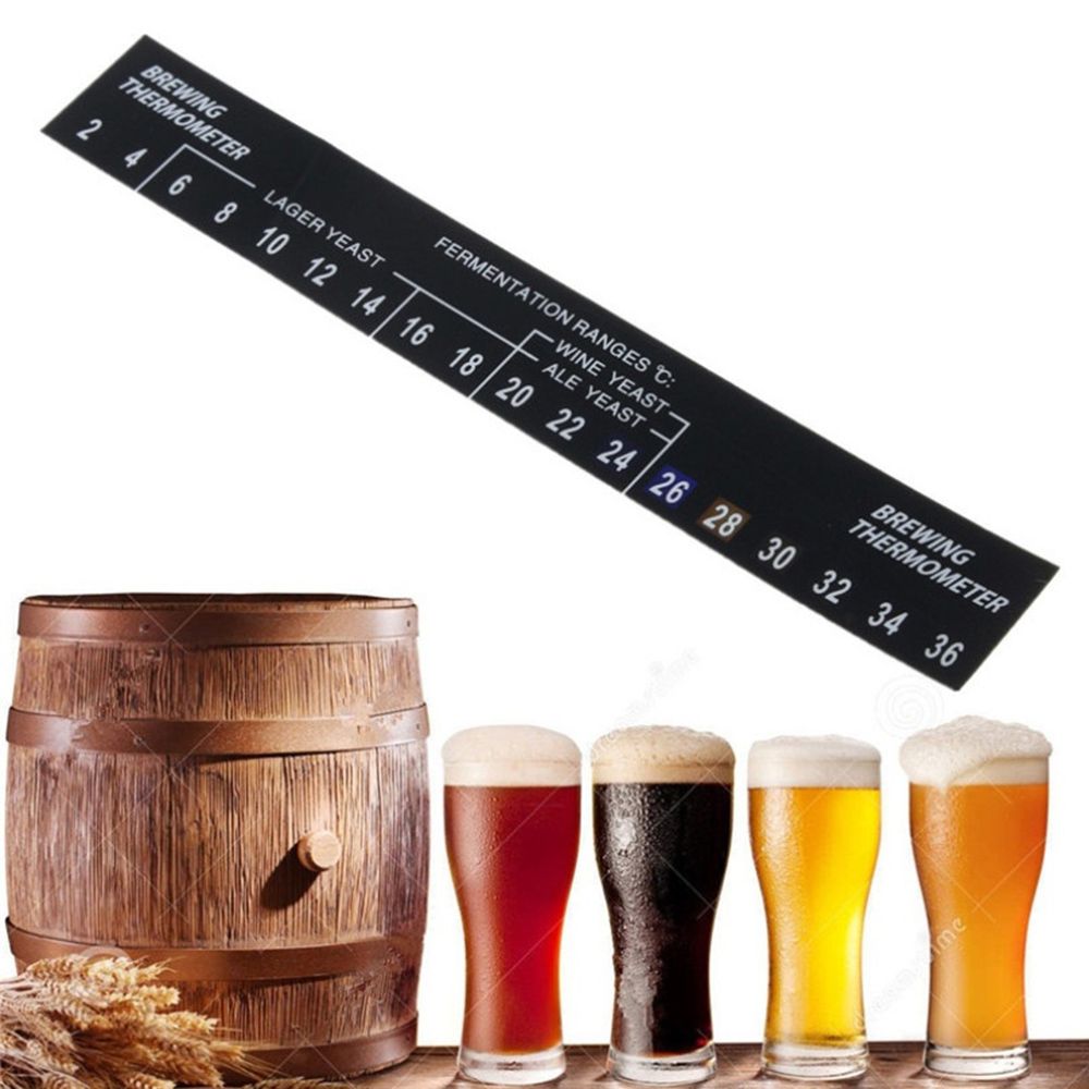 2C TO 36C Useful Fermentation  - Temperature Strip Thermometer ulasan dan harga