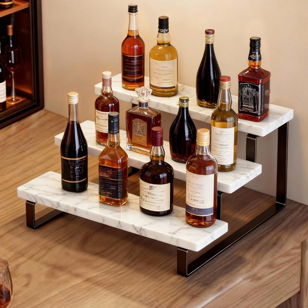 Liquor Bottle Display Shelf St - Coffee Equipment Rack ulasan dan harga