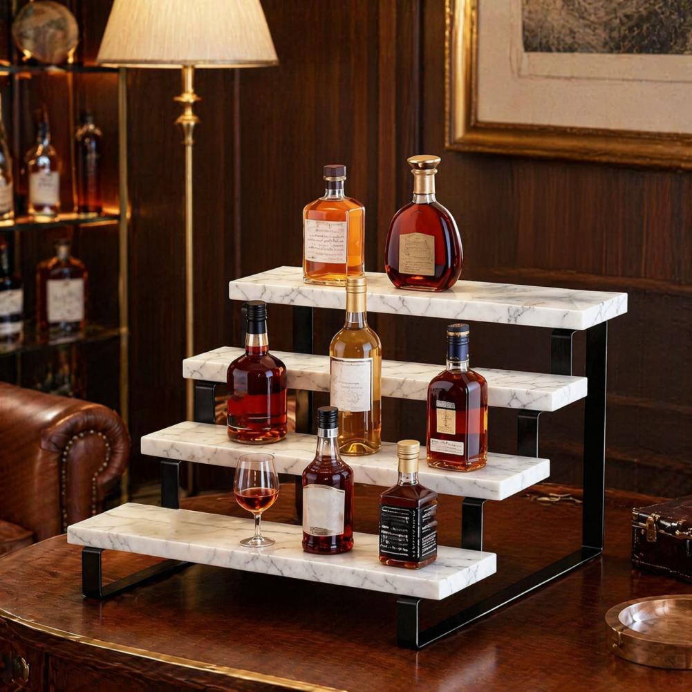 Liquor Bottle Display Shelf St - Coffee Equipment Rack ulasan dan harga